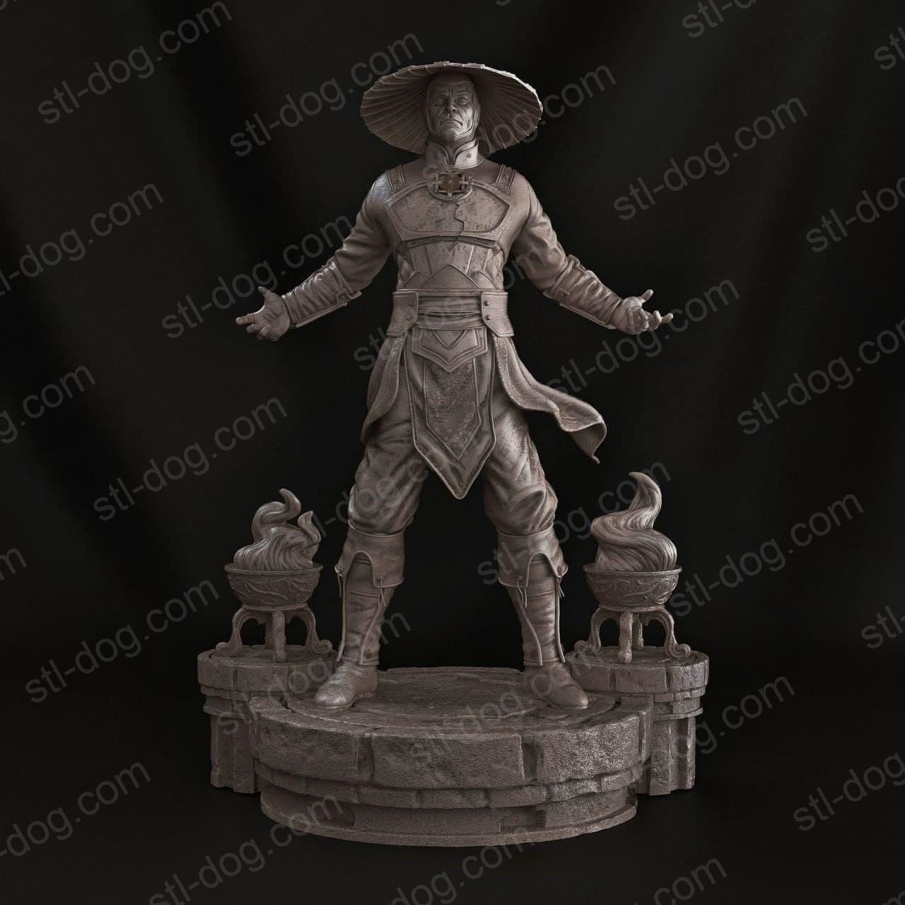 Mortal Kombat (MK) 雷电(Raiden) 3D打印图纸